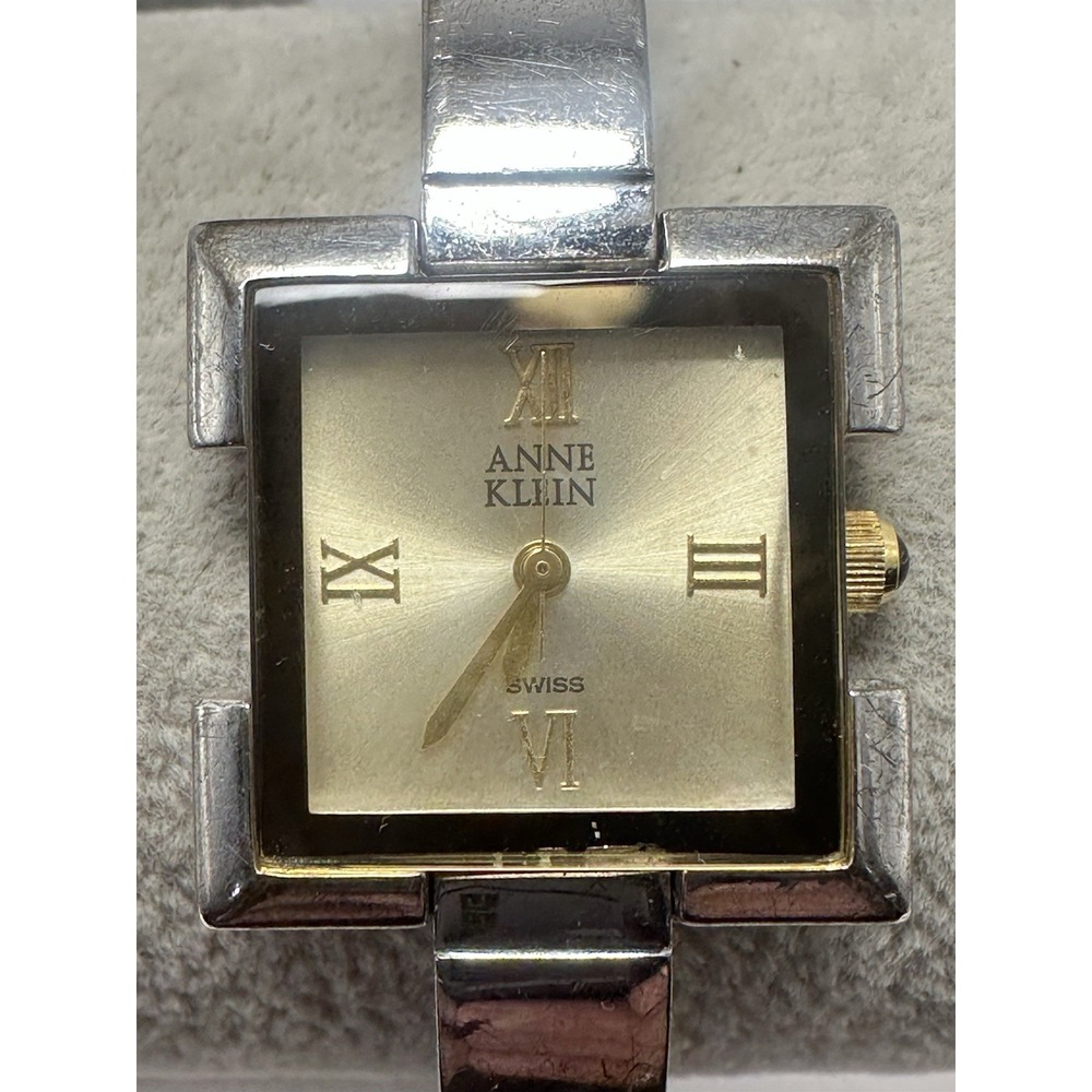 Anne Klein 12/7732 New Battery Swiss Made Ladies Watch 19MM‎ 6" Rare M38